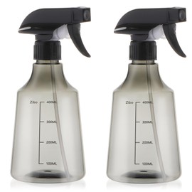 driew Plant Mister Spray Bottle, 2 Pack 13.6oz 400ML Plant Mister Water Spray Bottle with Scale for Plants Misting Bottle Water Fine Mist,Grey