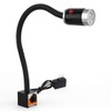 Magnetic Work LIght, 9W Led Flexible Gooseneck with Adjustable Magnetic