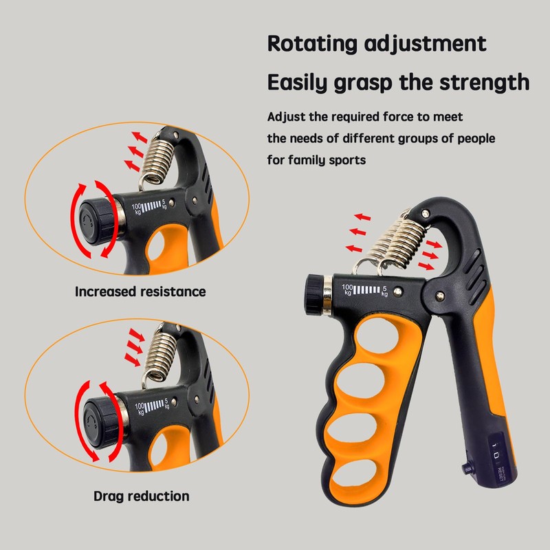 Grip Strengthener,Grip Strength Trainer,Hand Grip Strengthener,Hand Grip Strength Trainer,Forearm Strengthener,Forearm