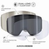 Wildhorn Outfitters Roca Ski Goggles Extra/Replacement Frameless Lens
