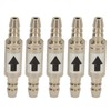 5Pcs 1 Way Check Valve Stainless Steel CO2 Check Valve