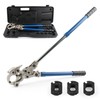 MGYOO Copper Propress Tool with 1/2" 3/4" 1" Jaw -