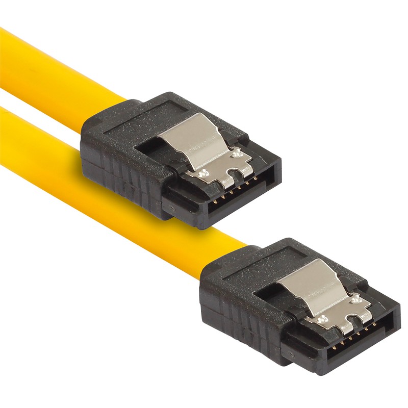Poppstar Pack of 4 SATA 3 HDD SSD Data Cables