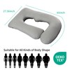 Wodsfay U-Shaped Pregnancy Pillow for Sleeping, Full Body Support for