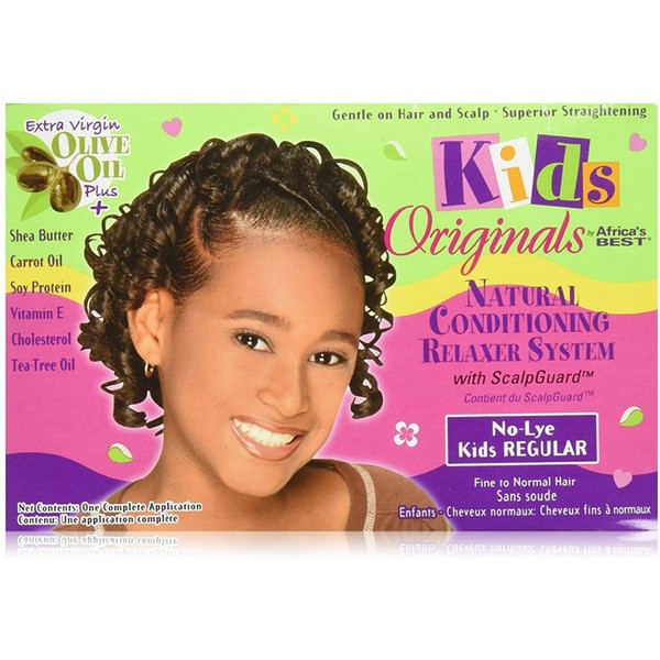 Africa's Best Kids Originals, Natural Conditioning Relaxer System with Scalp Guard 1 Ea (Pack of 11)