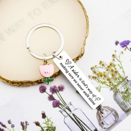 OEHEDOU Gifts For Sister Funny Gifts For Sisters Birthday Gift For Sister From Sisters Long Distance Relationship Gift Best Friend Birthday Item For Women Bestie Cute Keychains For Siblings Friends