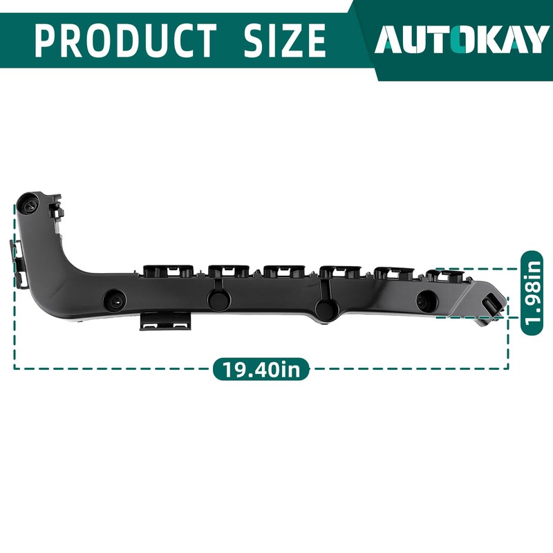 AUTOKAY Bumper Bracket for Jeep Grand Cherokee 2011-2018 Rear Right
