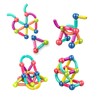 Ferthor Fun Magnetic Balls and Rods Set Building Blocks Magnets