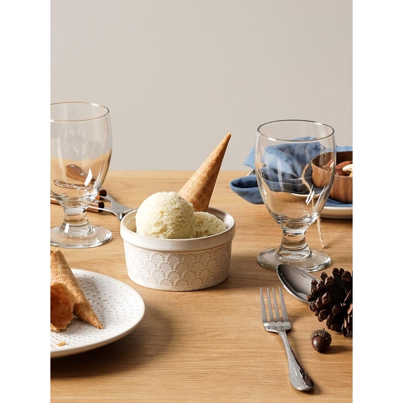 LE TAUCI Ramekins 8 oz, Ramiken for Creme Brulee, Lava