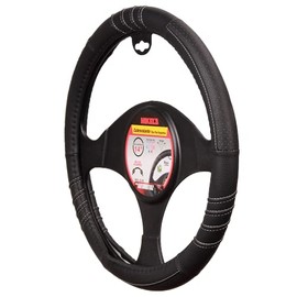 Mikel's CU-PD Cubrevolante Deportivo Universal de Piel Color Negro