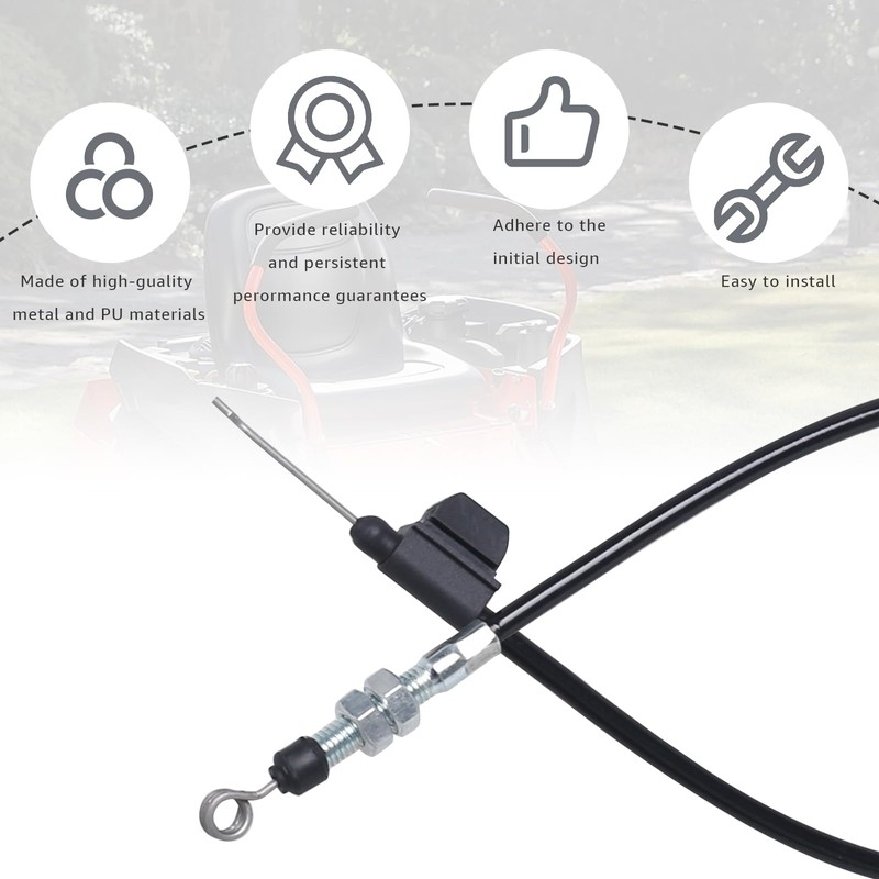 Sousery 064-8057-17 Brake Cable for Bad Boy MZ/MZ Magnum Lawn