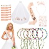 BETESSIN 17 Pieces Hen Party Accessories Women Bride To Be