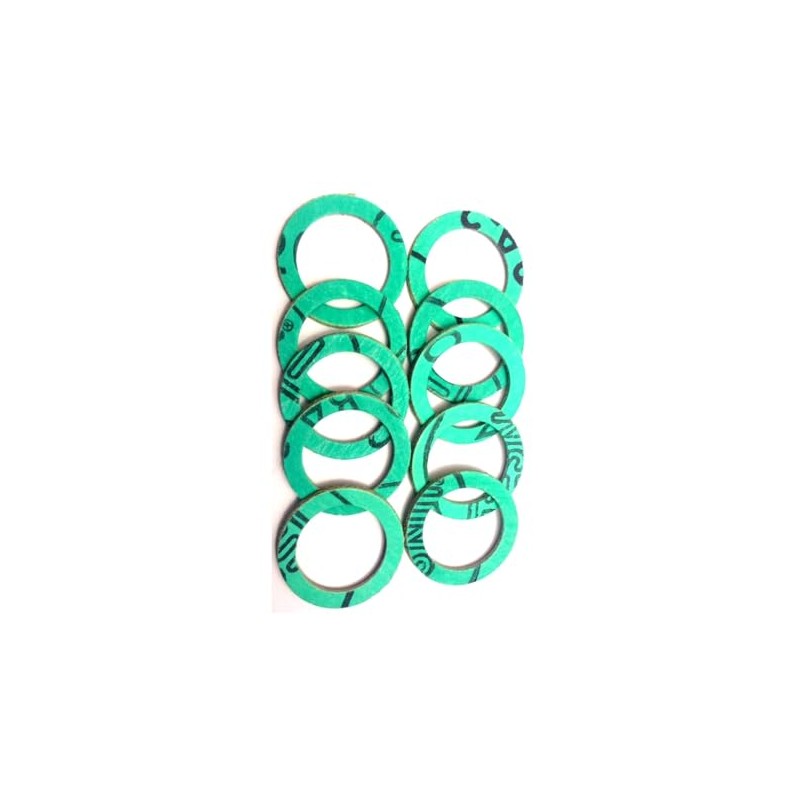 High Temperature Green Fibre Washer 1 1/4" - Pack of