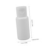 minkissy Portable Ml Plastic Travel Bottles Leakproof Flip Cap Design