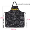 FUSTMW Math Apron with Pockets Math Gifts for Math Teacher