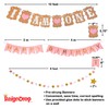ReignDropBaby 1st Birthday Girl Decorations and Party Supplies 139 Pcs
