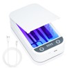 LXIANGN Nail Tool Sterilizer with Blue Light,Portable USB Sterilizer For