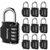 Puroma 10 Pack Combination Lock for Locker 4 Digit Outdoor