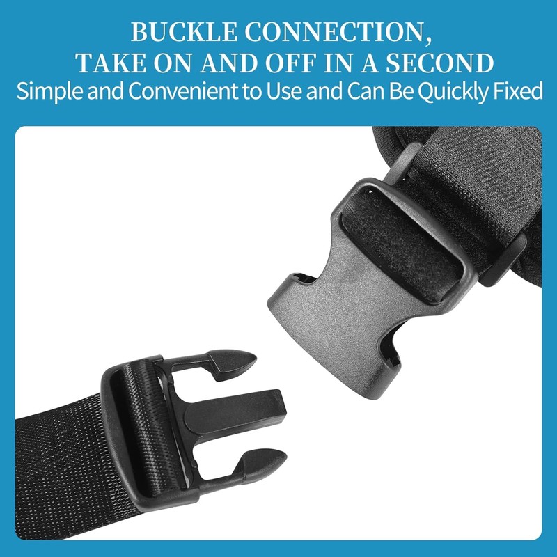 Patient Medical Restraints with Quick Release Buckles, Bed Restraints Belts