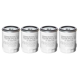Replacement for Extended Life Oil Filter for 070185E and 070185ES (4 Pack) by Universal Generator Parts