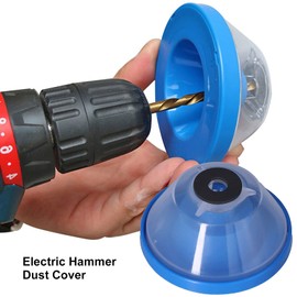 2 Piezas de Cubierta Antipolvo de Martillo Eléctrico, Dispositivo de Perforación Eléctrica a Prueba de Polvo, Accesorios de Gran Espacio de Almacenamiento, Taladros de Martillo