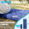 GDREAMT Inflatable Camping Sleeping Pad with Pillow, Extra Thickness 4