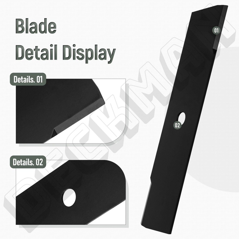 DECKMAN Edger Replacement Blades 85755 71-85755 9" x 2” x
