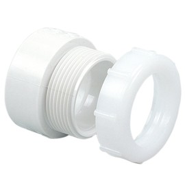 U4801-7 11/2 HXSJ TRAP ADAPTER PVC