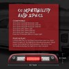 High Mount Stop Third Brake Light, Compatible with 2014-2018 Chevy