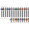 Chameleon Art Pens, 25-Pen Deluxe Set (15 Pens + 10