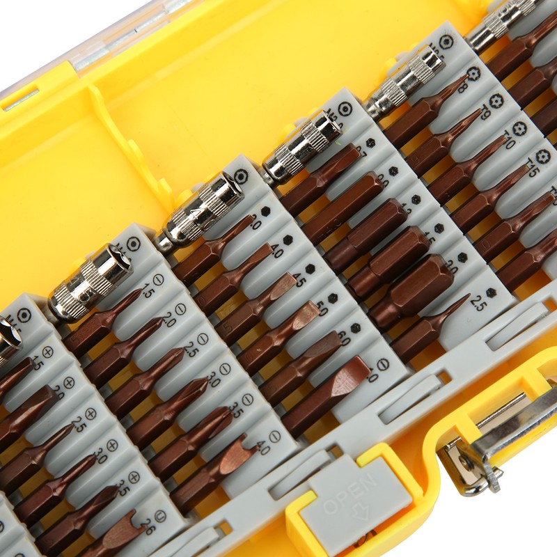 60In1 MultiFunction Disassembly Screwdriver Bits Set Repairing Tools for Phones