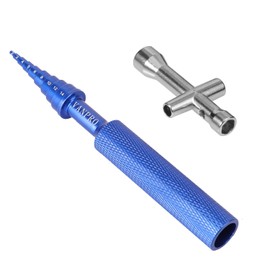 Vanpro Aluminum Alloy RC Bearings Easy Installation Disassembly Tool for Model Car Bearing Check Tool Confirmation Tool Repair Tool (Blue)