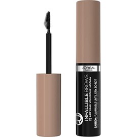 L'Oreal Paris Infallible Volumizing 24H Wear Brow Mascara, Long Lasting Eyebrow Makeup for 2X Fuller Eyebrows, 8.0 Light Blonde, 0.13 Fl Oz