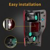 MiKaFex Left Driver Side Rear Tail Light Assembly Compatible with