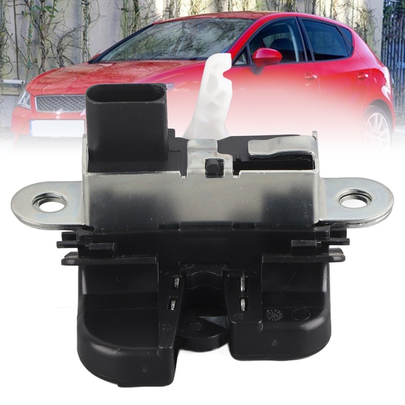 Tailgate Rear Hatch Trunk Latch 5M0827505 Black Rear Liftgate Latch