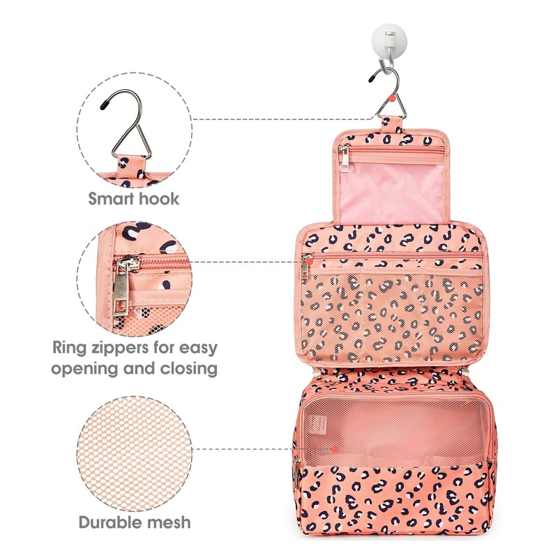 Travel Hanging Toiletry Wash Bag Makeup Cosmetic Organizer for Women