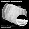 5Pcs Paint Strainer Bags, Fine Mesh Disposable Bucket Strainer with