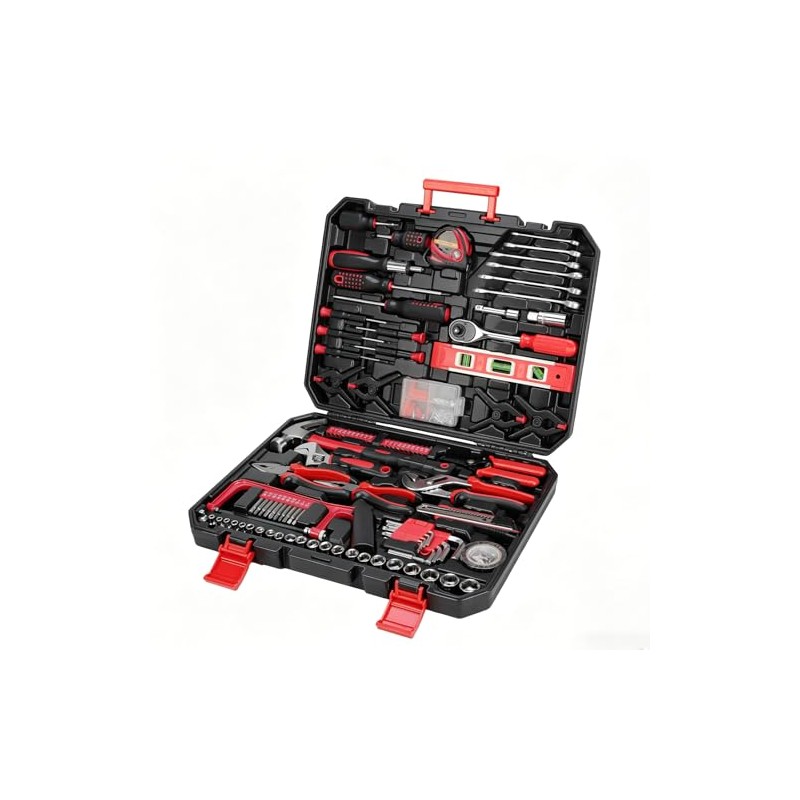 Hantinstom 237-Piece Tool Set General Household Hand Tool Kit Socket