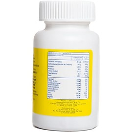 Suplemento con Vitamina C, Equinácea y Ajo Desodorizado | Apoyo al Sistema Inmune y Defensas con Pine Bark y Calostro Bovino | 30 Tabletas | Protección Antioxidante para Adultos