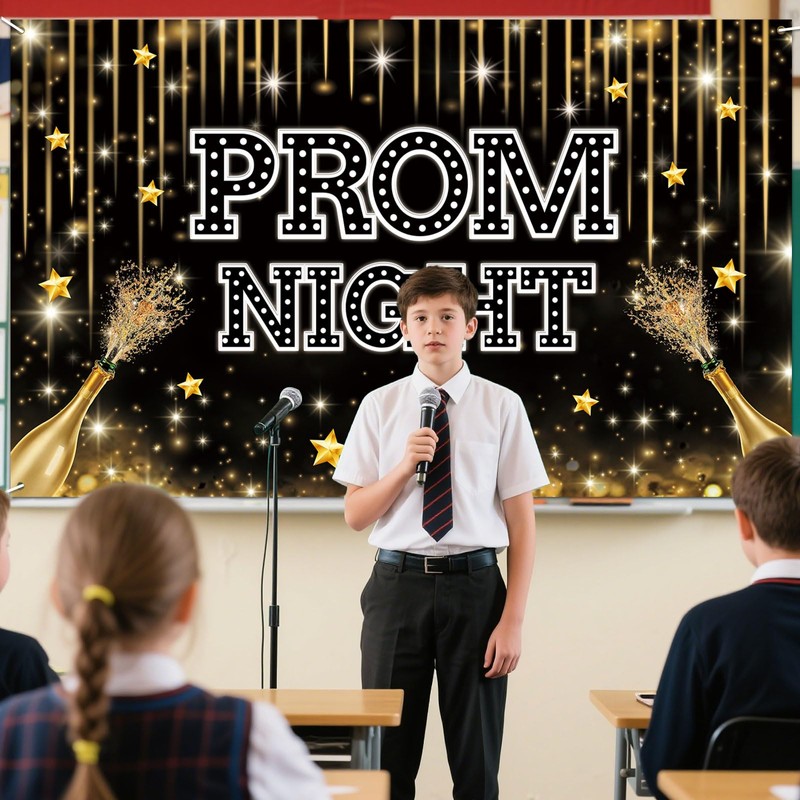 Prom Decorations 2025, Large Prom Night Banner, Class of 2025