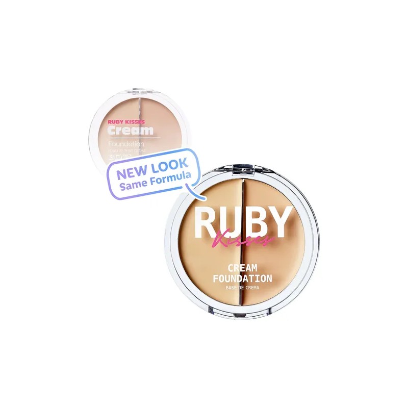 Ruby Kisses Cream Foundation 3d Face Creator Base