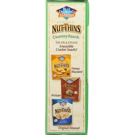 Blue Diamond - Nut Thins - Country Ranch - Case of 12-4.25 oz.