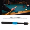 9 Inch Billiard Extension Cue Professional Aluminum Alloy Telescopic Snooker