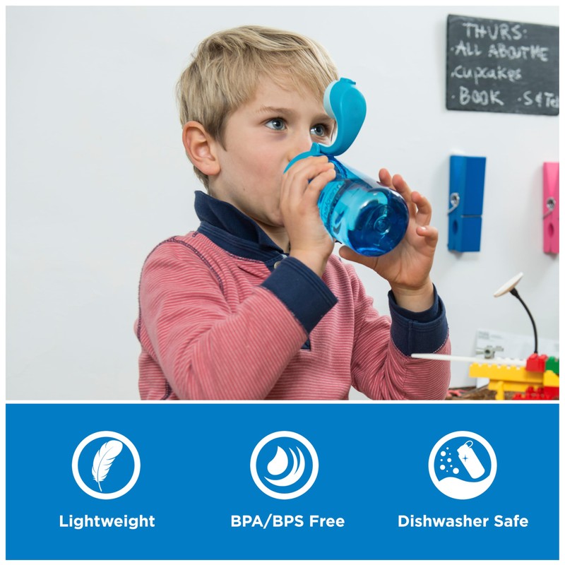 Nalgene OTF Drinking Bottle Purple Owl 0.35 L