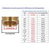 tecuro High Quality Brass Clamp Connector Ceiling Angle 1/2 Inch
