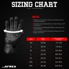 J.A.G. Leather Motorcycle Motorbike Knuckle Protection Powersports Gloves - Motorcycle
