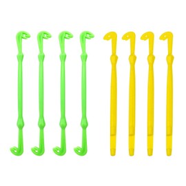 EOWVISN 8-Piece Fishing Binding, Plastic Hook Remover, Portable Hook Remover, Fishing Knotting Tools, Fishing Accessories
