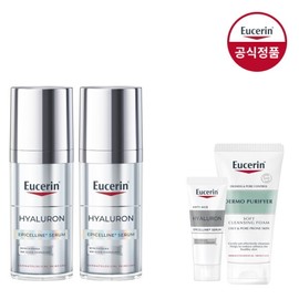 Eucerin Hyaluron Epicelin Serum 30ml 2 pcs. Epicelin 7ml + Concentrate 5ml + Hemp / 유세린 하이알루론 에피셀린 세럼 30ml 2개 증에피셀린7ml+컨센트레이트5ml+마