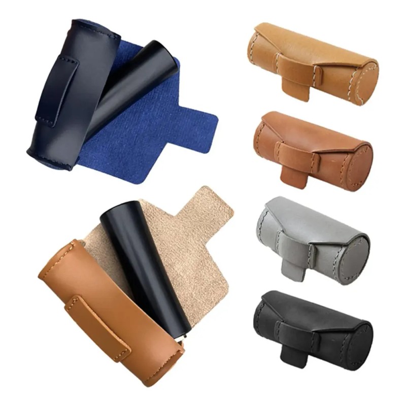 Mini Bolso Para Labial Estuche Porta Labiales Funda Azul