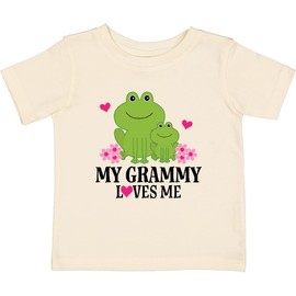 inktastic My Grammy Loves Me Granddaughter Baby T-Shirt 18 Months Natural 41fad